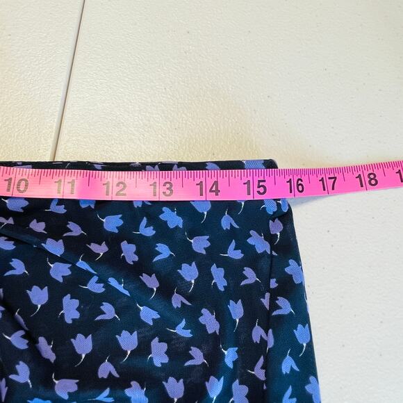 Cabi 5887 Island Navy Blue Purple Sleeveless Tunic Long Midi Skirt 2 Pc Set M - Picture 12 of 15